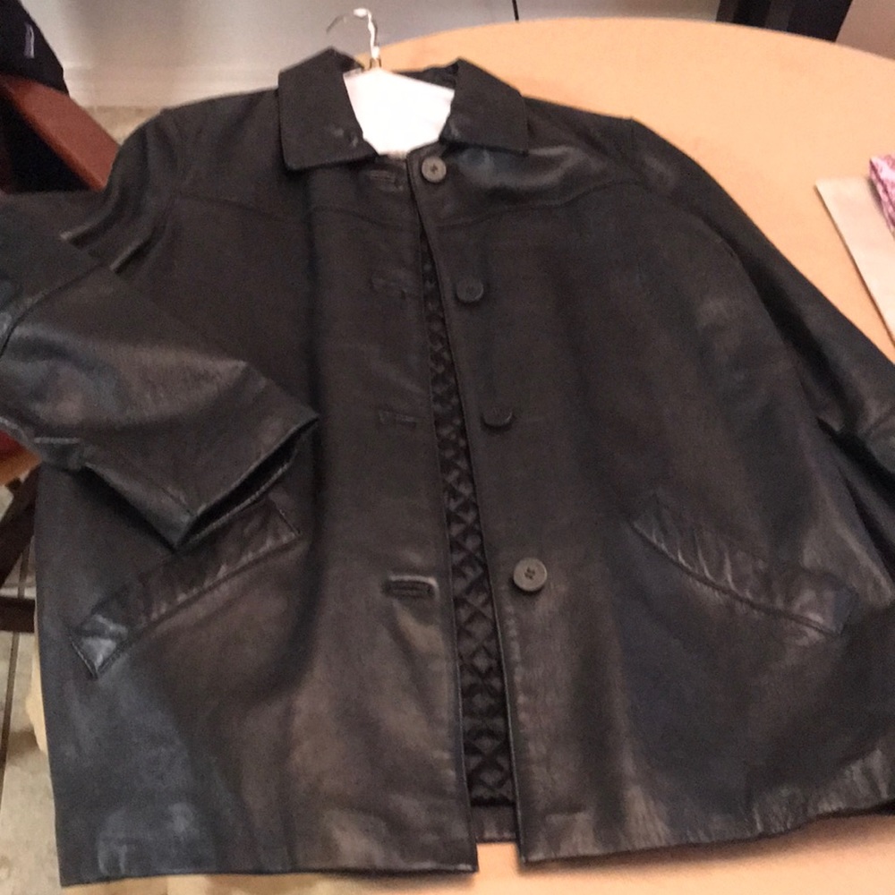 Nine West Leather Jacket